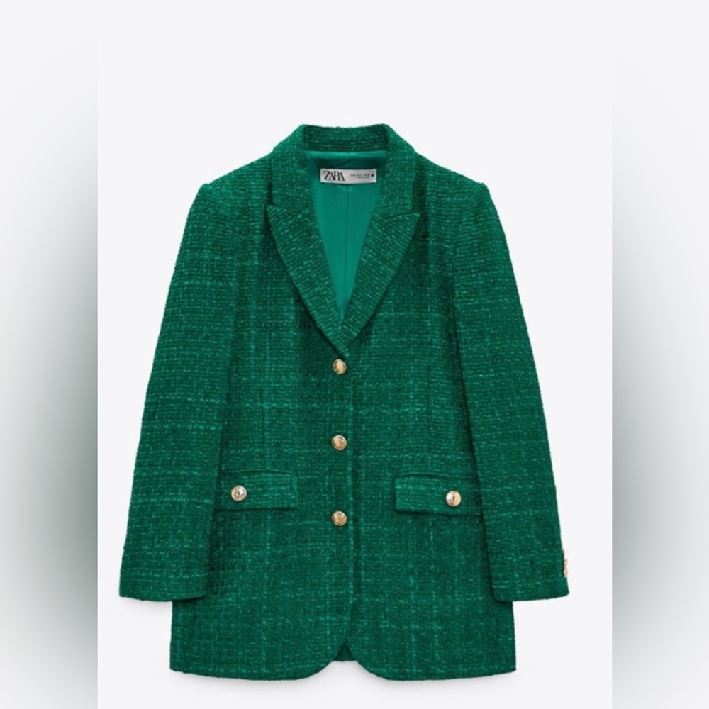 Green new with tags blazer